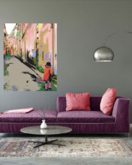 cissy-and-flo-design-lulu-french-girl-purple-couch